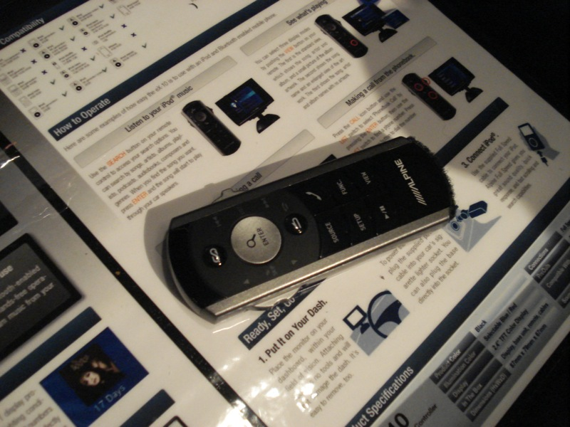 Illustration for article titled Alpine eX-10 Bluetooth Hub and iPod FM Transmitter For Your Car